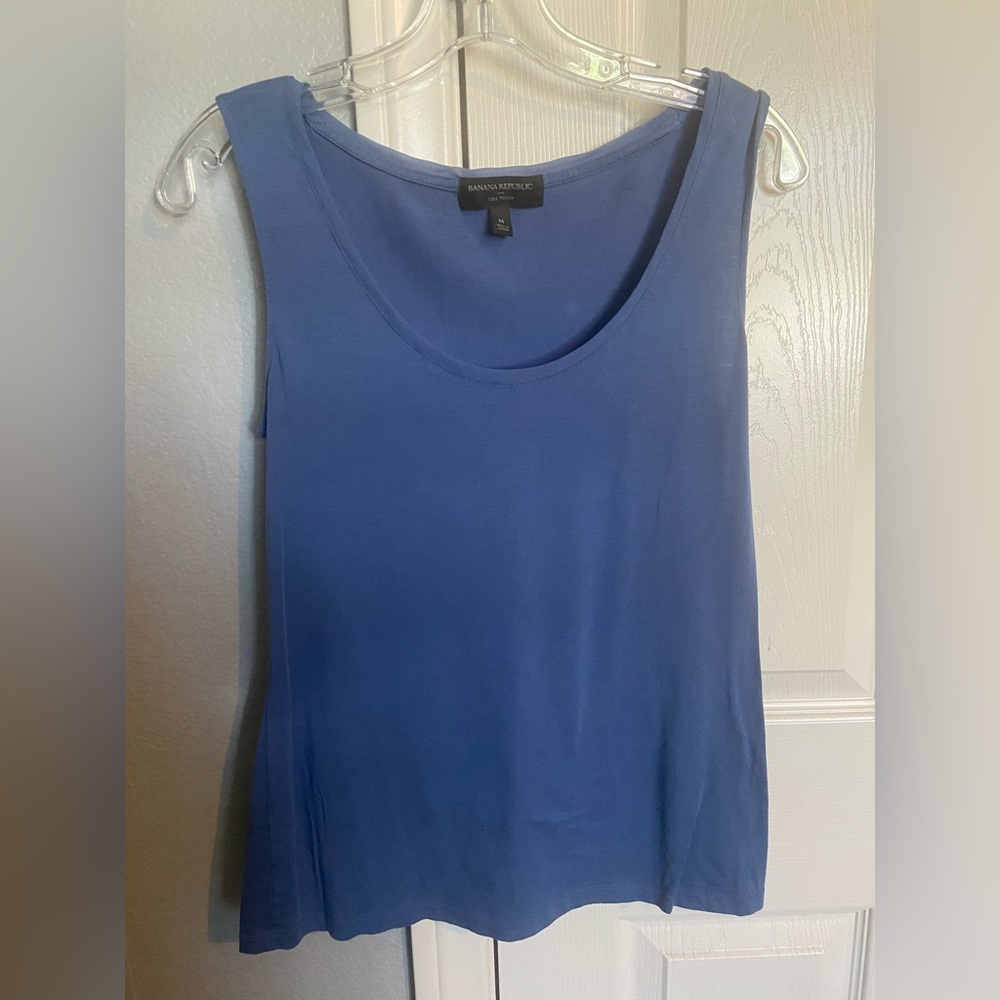 Basic Blue Tank Top